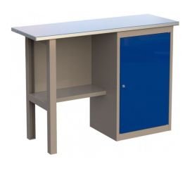 Металлический верстак с тумбой Wellmet CL 1200 M-OCLMDC1200 