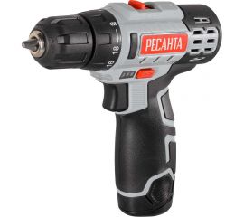 Аккумуляторная дрель-шуруповерт Ресанта ДА-12-2ЛК 75/14/2 