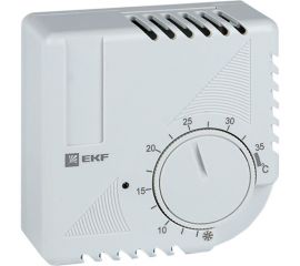Термостат EKF NO/NC охлаждение/обогрев накладной 16A 230В IP20 PROxima thermo-no-nc-wall 