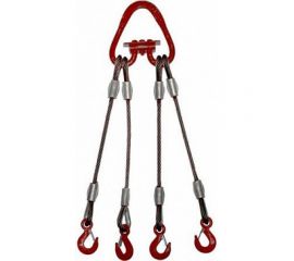 Канатный четырехветвевой строп ПРОММЕТАЛЛ 4СК паук 3.2 т 2 м 00001338 