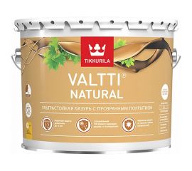 Ультрастойкая лазурь TIKKURILA Valtti Natural 0,9 л бесцветная 135165 