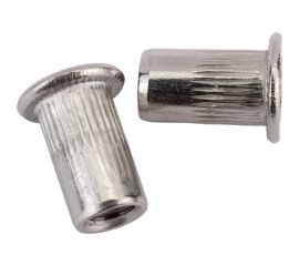 Нержавеющая резьбовая заклепка KREPFIELD M4x10 мм, ART 1025, А2, 50 шт. 1025ГАЙКАЗАКЛЕПКАМ4Х10-50 