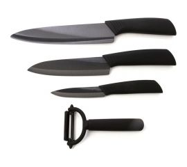 Набор керамических ножей Zofft черный ZFK1012VS 