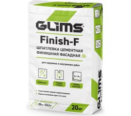 Шпатлевка GLIMS Finish-F 20 кг О00007183 