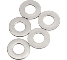 Нержавеющая плоская шайба KREPFIELD М3,5, DIN 125, А2, 400 шт. 125A2ШАЙБАМ3,7-400 