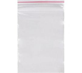 Пакеты BRAUBERG с замком гриппер, комплект 100 шт, 40х60 мм, ПВД, толщина 35 микр 606206 