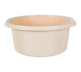 Таз Бытпласт Диана диаметр 340 мм, 11 л, бежевый 431214407 