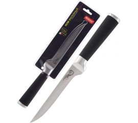 Нож с прорезиненной рукояткой Mallony MAL-04RS филейный 12.5 см 985364 