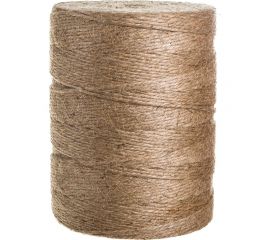 Джутовый шпагат INFORMAT 1кг, 3 нити, толщина 3мм, 1680 текс TC-1000 