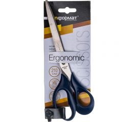 Металлические офисные ножницы INFORMAT 210 мм эргономичные SO2106 