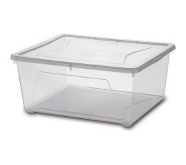 Хозяйственный контейнер с крышкой GENSINI 40x33,5x17,5 см, 18 л, пластик 2243 