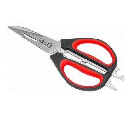 Ножницы Lara 24,5 см 8 в 1 прорезиненные ручки, сверхострая заточка, блистер LR05-94 BLISTER 