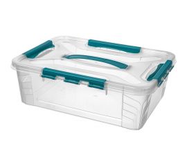 Универсальный ящик для хранения Econova Grand Box с замками и ручкой, 10 л 433200302 