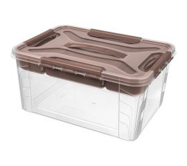 Универсальный ящик Econova Grand Box с замками и вставкой- органайзером, 15,3 л 433224414 
