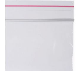 Пакеты с замком/зиплок-гриппер BRAUBERG, 100 шт, 250х300 мм, ПВД, толщина 40 микрон 606217 