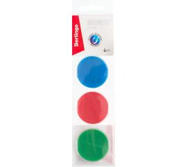 Усиленный магнит для досок BERLINGO Ultra 40 мм ассорти SMm_04020 