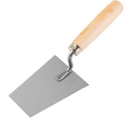 Штукатурный мастерок из нержавеющей стали с рукояткой из бука, 180x90 мм РемоКолор Трапеция 28-0-718 