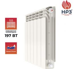 Биметаллический радиатор НРЗ серия ПРОФИ 500/100 4 секции 4603335720665 
