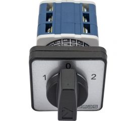 Трехфазный реверсивный переключатель полюсов Emas 1-0-2 25А, PSA025KD334S 