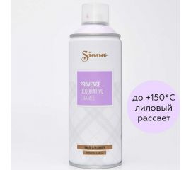 Аэрозольная краска в баллончике Siana SIANA для мебели, декора, металла, пластика, керамики, стекла, гипса, сухоцветов, цветов, радиаторов, быстросохнущая лиловый рассвет SNP011 