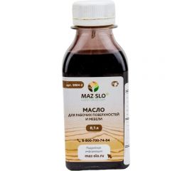 Масло для рабочих поверхностей и мебели MAZ-SLO цвет Венге 100 мл 8077103 