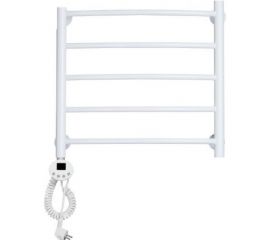 Электрический полотенцесушитель Domoterm тэн слева, Калипсо П5 500х500 БЕЛ EL 