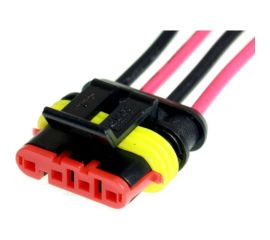 Соединительная 4х контактная герметичная колодка Nord-Yada 1,5 мм мама 908331 