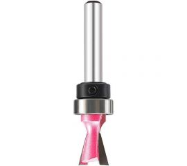 Фреза ласточкин хвост 14 градусов, Z=2, 9.5x9.5x53 мм, S=6 мм, с верхним подшипником PROCUT 217605P 