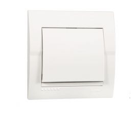 Выключатель Lezard DERIY ПБТ белый 702-0202-100 