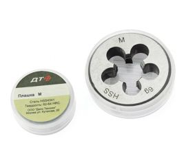 Плашка HSS9341, M12х1.75мм, 38 Дело Техники 233126 