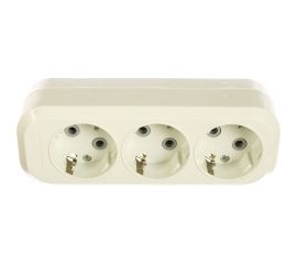 Колодка IN HOME УЗ-3-GRAND 3-х местная с з/к 5130 4690612000480 