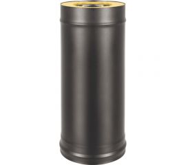 Сэндвич-труба BLACK (AISI 430/0,8мм) д.120x200, L-1м Везувий А-12555 