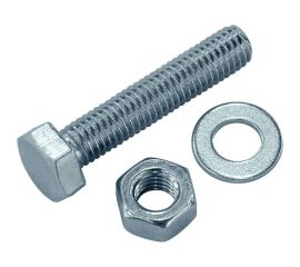 Болт с шестигранной головкой vipкрепеж набор, полная резьба, din 933, 8x70 17874 VIP 