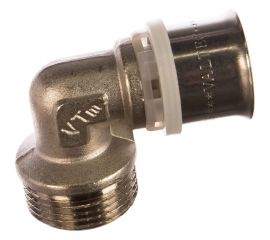 Угольник пресс с переходом на наружную резьбу 26х1" Valtec VTm.253.N.002606 