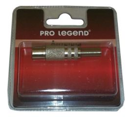 Антенный штекер Pro Legend металлический, розетка, прямой, PL2002 