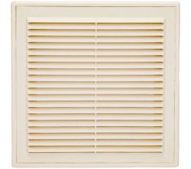 Решетка вентиляционная вытяжная с рамкой (210x210 мм; слоновая кость) ВИЕНТО 2121ВРсл.кость 
