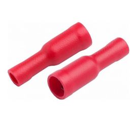 Разъем General Lighting Systems РшИм 125-5-4 штекерный "мама" GRPM-125-245 Красный с напылением 475739 