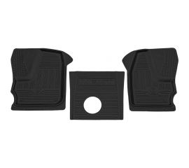 Салонный резиновый коврик REZKON черный для Газель Next 13-16 передний ряд сидений 1040005400 