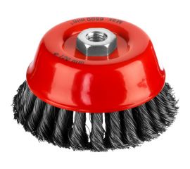 Щетка-крацовка чашечная для УШМ двухрядная (120 мм, М14) MIRAX 35104-120-2 