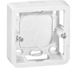 Накладная коробка Legrand Mos белая, 2 модуля, высота 40 мм 80281 