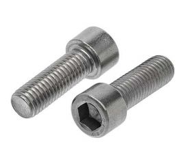 Нержавеющий винт с цилиндрической головкой KREPFIELD M8x25 мм, DIN 912, А2, внутренний шестигранник, полная резьба, 8 шт. 912A2ВИНТПР8Х25-8 