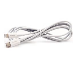 Кабель type c-lightning Ergolux Elx-cdc04-c01 3а, 1,2м, белый, зарядка+передача данных, коробка 15098 