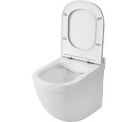 Подвесной унитаз Teymi Iva безободковый, сиденье микролифт T40601 ЦБ-00260332 