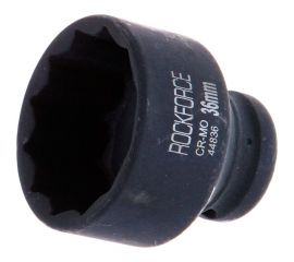 Головка торцевая 6-гранная ударная 36 мм, 1/2"", удлиненная L=80 мм ROCKFORCE RF-4458536 