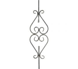 Балясина Сердца 270x900 мм СВОЙ МАСТЕР 01.0015 