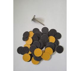 Комплект шлифовальных кругов для граверов P80-P400 с насадкой ЦМК SHK0001 