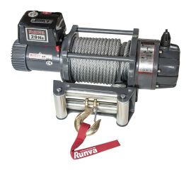 Электрическая лебёдка RUNVA 24V 20000 lbs влагозащищенная EWB20000U24V 