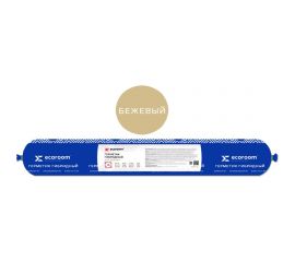 Герметик гибридный ECOROOM PS-16, бежевый, 600 мл E-Puгер-3690/беж 