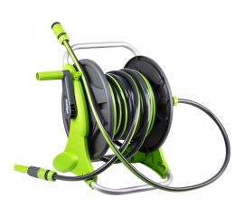 Поливочный шланг на катушке с распылителем AMIGO 79605 