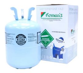 Хладон (фреон) 13.6 кг Koman’s Royal Clima R134А 